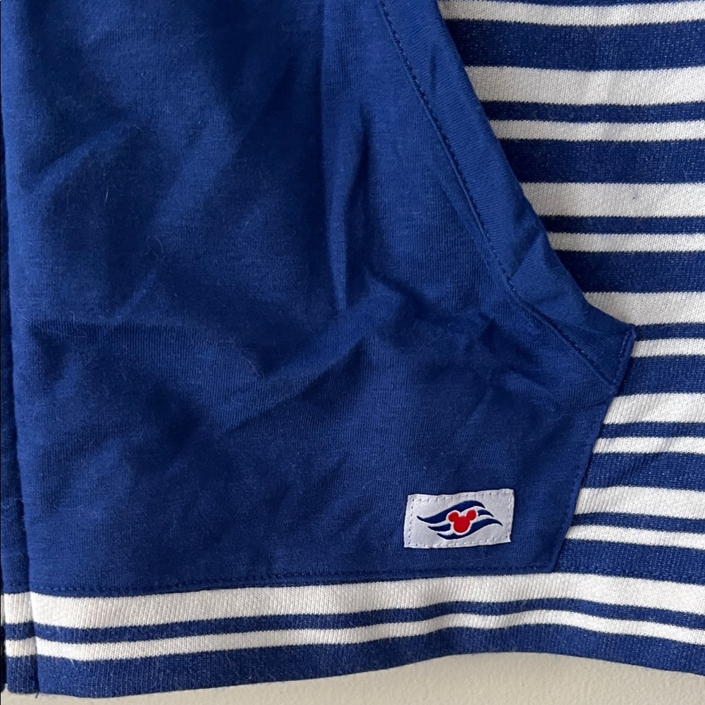 Disney Cruise Line Exclusive Navy and White Striped Zip Sweatshirt - Picture 4 of 9